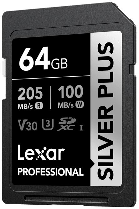 Hovedbilde Lexar SDXC Professional SILVER Plus 1066x ...