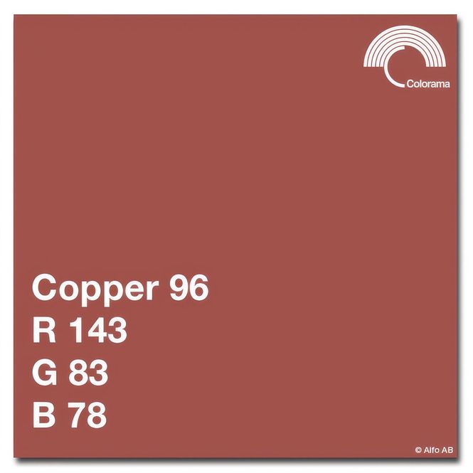 Hovedbilde Colorama Bakgrunnspapir 2,72m x 11m Copper