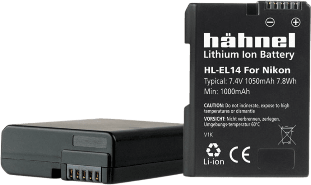 HÄHNEL Batteri Nikon HL-EL14/EL-14A