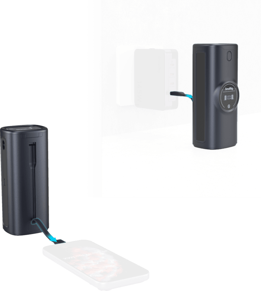 SmallRig 5110 Power Bank Charger Case Kit for Nikon EN-EL15c Camera Batteries