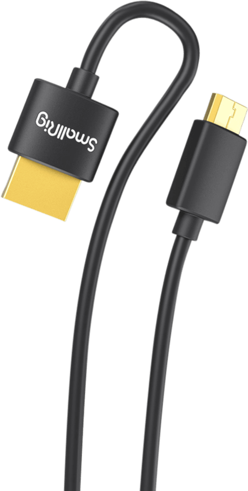SmallRig 3041 HDMI Cable Ultra Slim 4K 55cm (C to A)