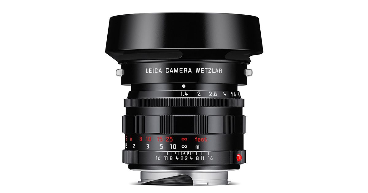 Leica Summilux-M 50mm f/1.4 ASPH., Glossy Black Paint Finish