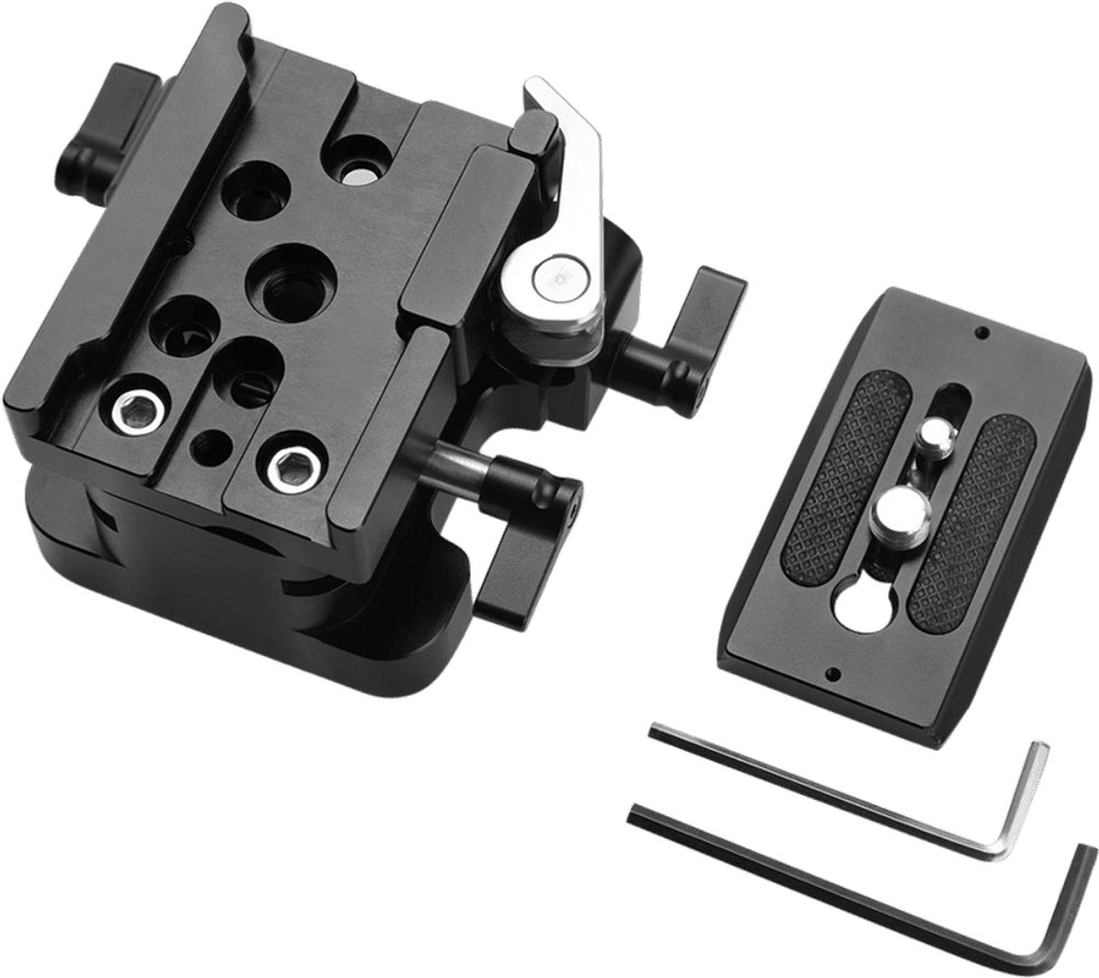 SmallRig 2092 Univ. 15mm Rail Support Baseplate