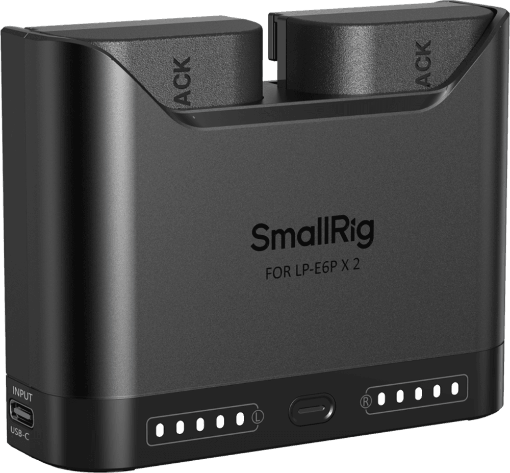 SmallRig 5485 Turbo Charging Kit for LP-E6P Camera Batteries