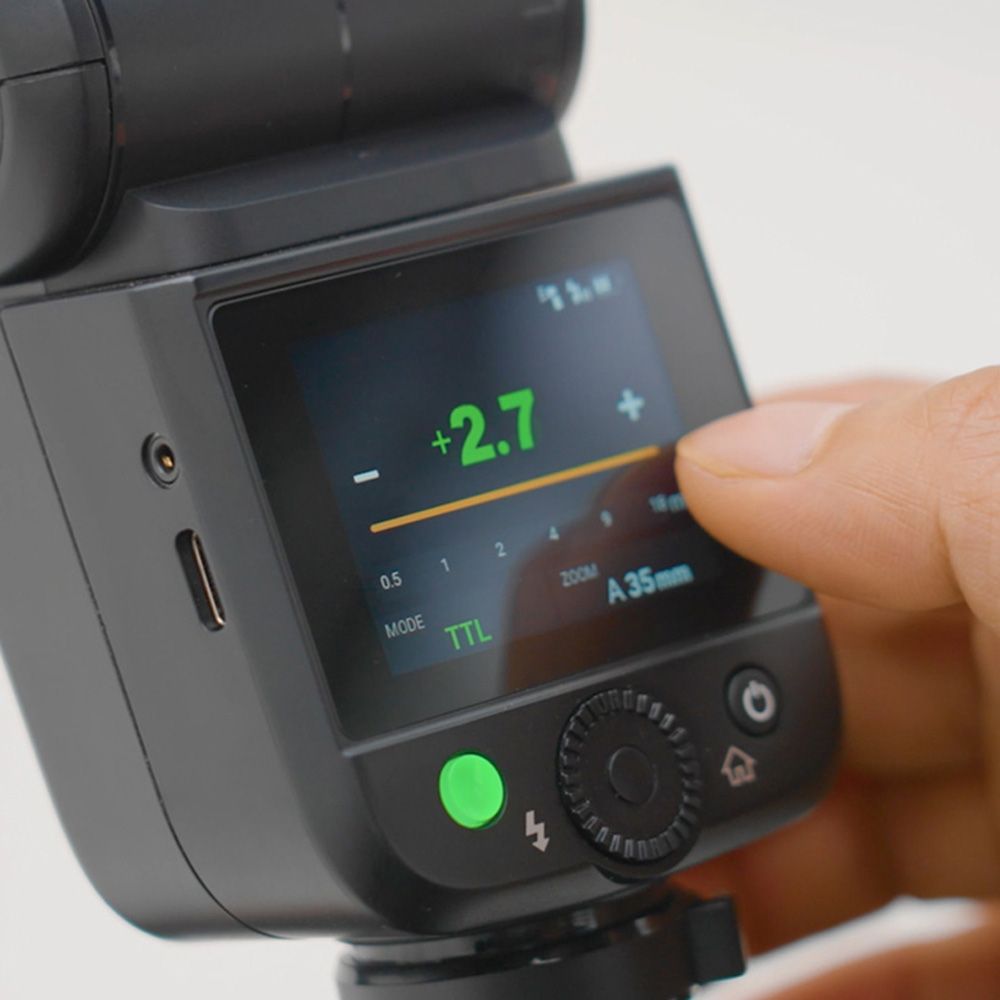 Godox V480O TTL Li-ion Blitz til OM/Panasonic