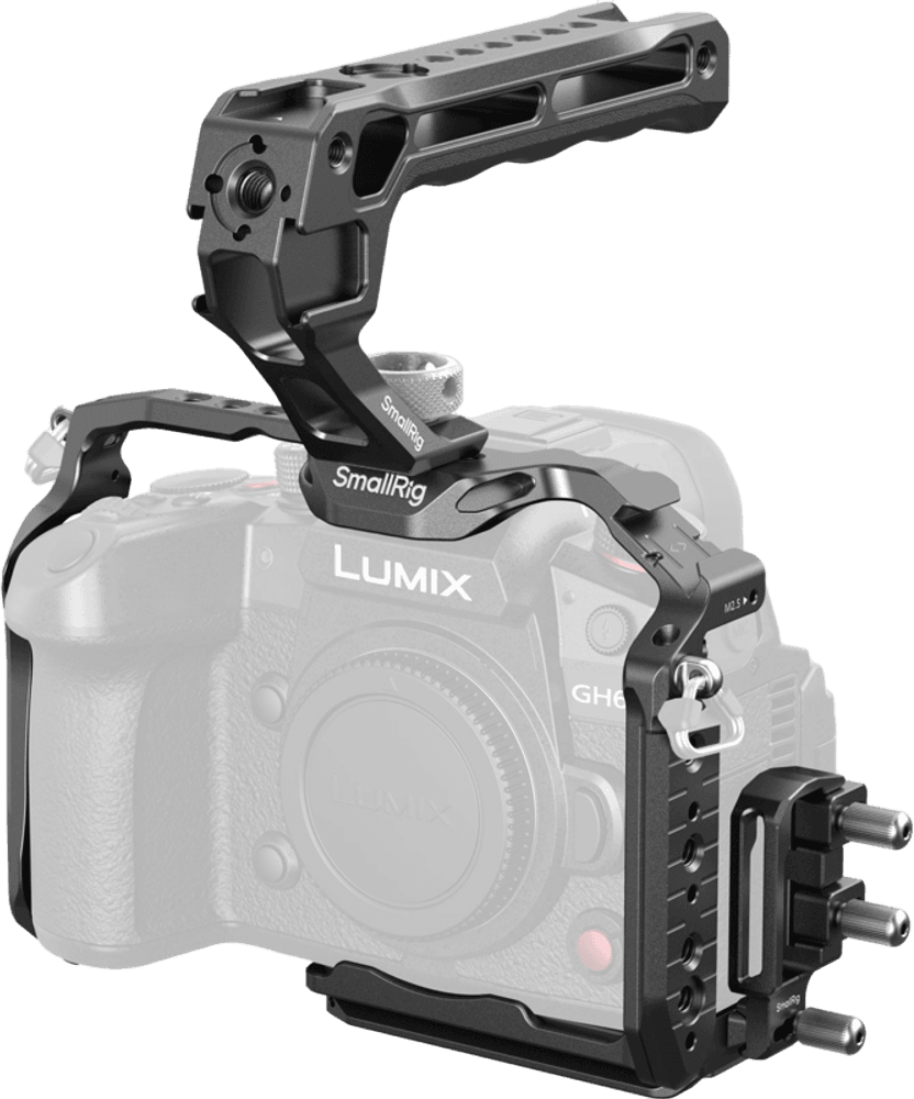 SmallRig 4825 HawkLock Quick Release Cage Kit for Panasonic Lumix GH7 / GH6