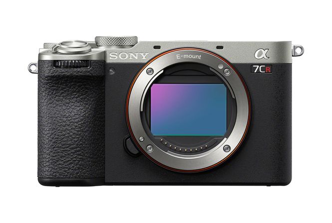 Hovedbilde Sony A7C R kamerahus sølv
