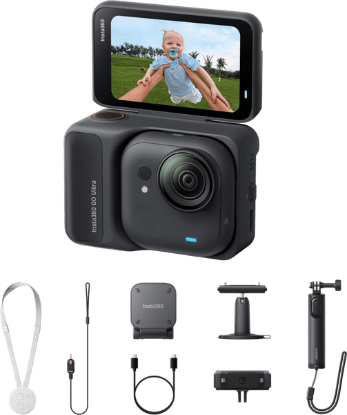 Hovedbilde Insta360 GO Ultra Creator Bundle (Midnight Black)