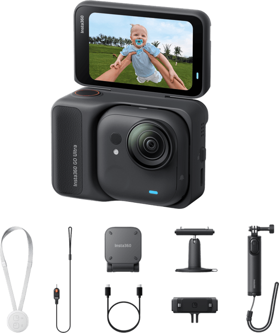Hovedbilde Insta360 GO Ultra Creator Bundle (Midnight Black)
