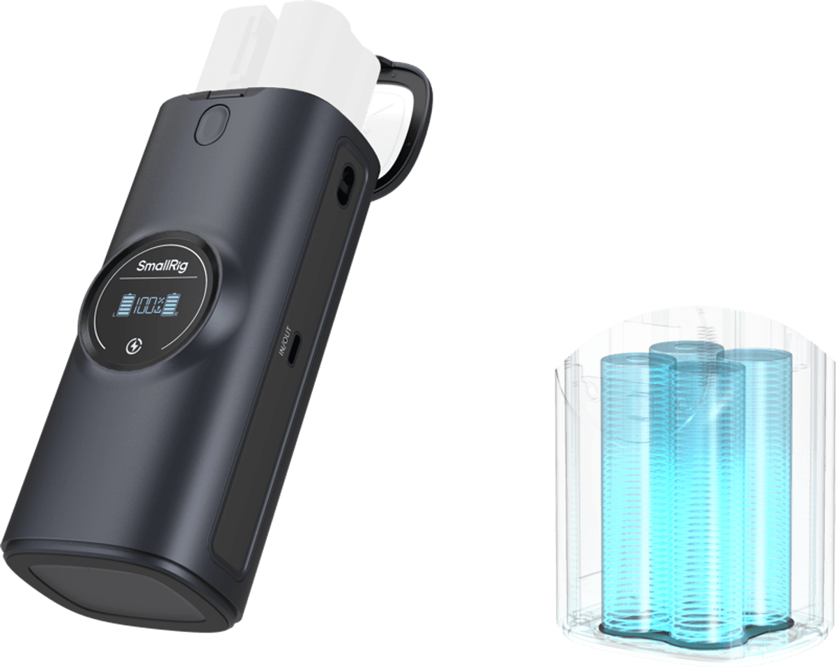 SmallRig 5110 Power Bank Charger Case Kit for Nikon EN-EL15c Camera Batteries