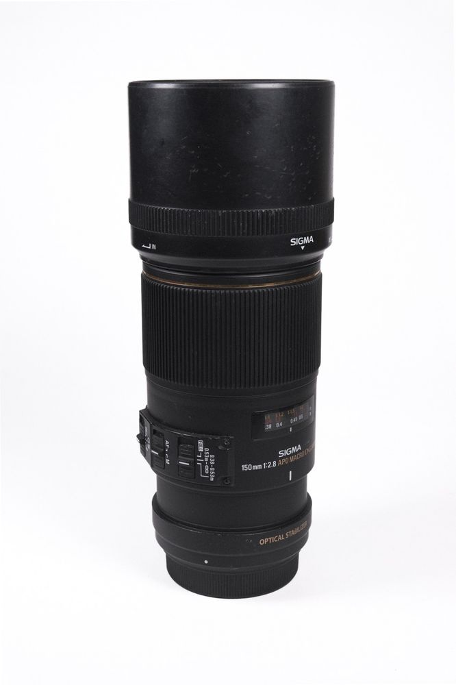 Sigma 150mm f2,8 APO Macro EX DG HSM For Canon Brukt