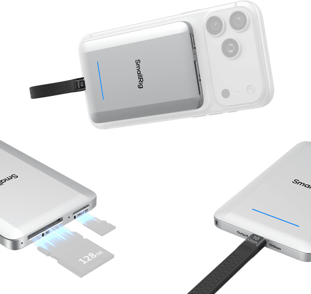 SmallRig 6293 Multifunctional Portable SSD 2TB
