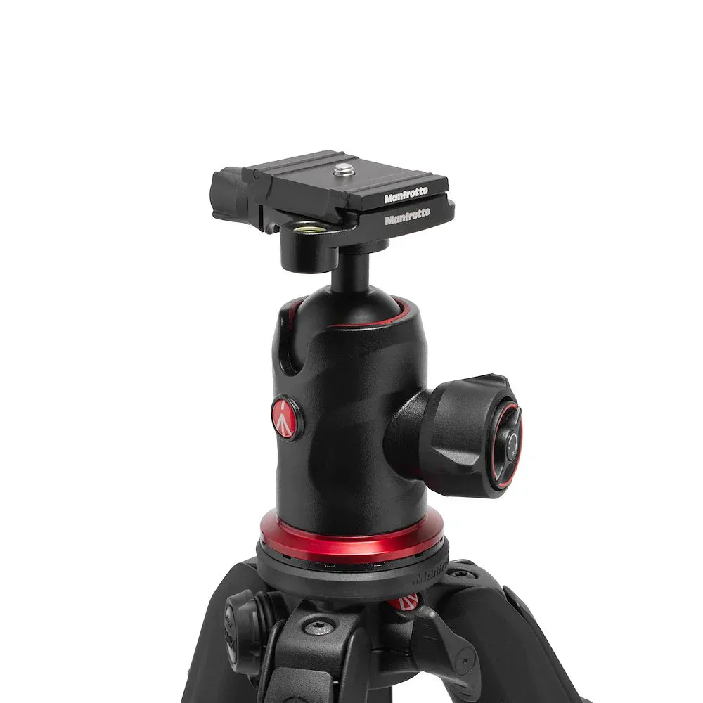 Manfrotto Stativsett Foto MT190X3 + MH496-BHQ6T