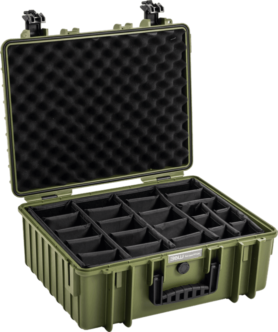 Hovedbilde BW Outdoor Cases Type 6000 / Bronze green ...