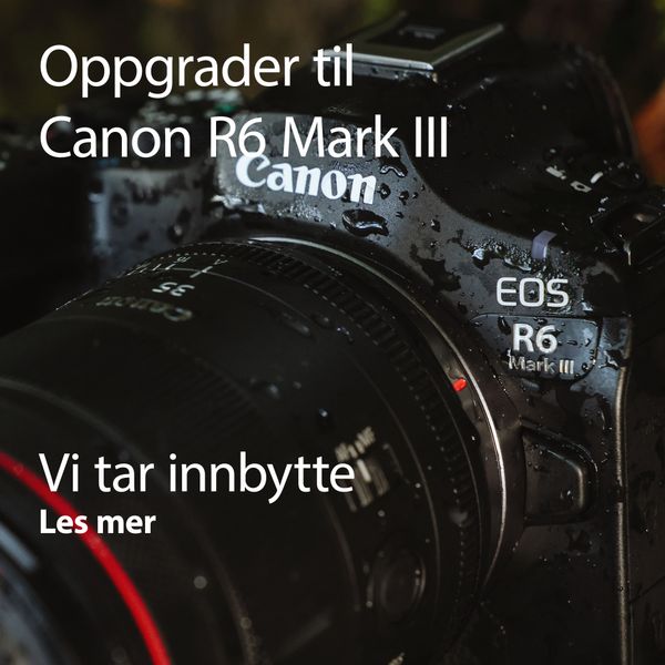 Innbyttekampanje- spar 5500 kr på sony A1 II og A9 III
