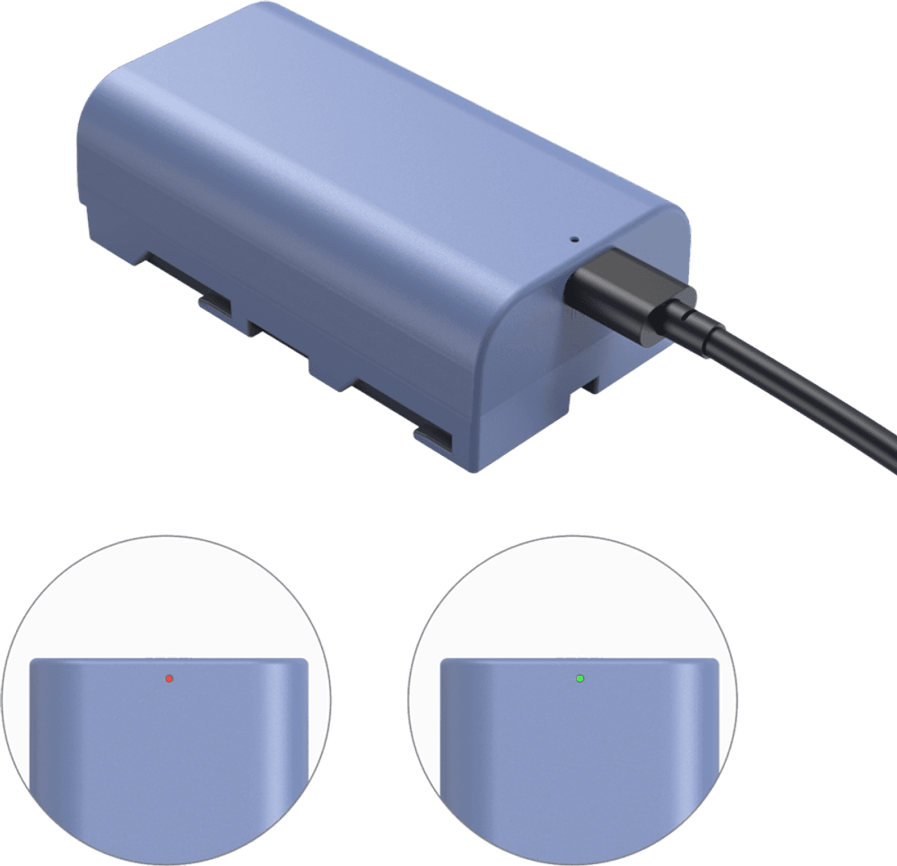 SmallRig  4331 Camera Battery USB-C Rechargable NP-F550