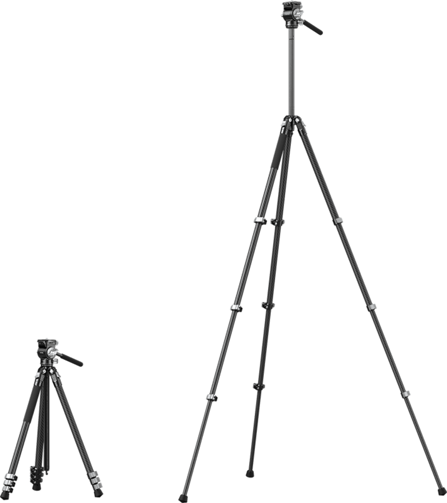 SmallRig 5885 Portable Carbon Fiber Tripod for Action Cameras