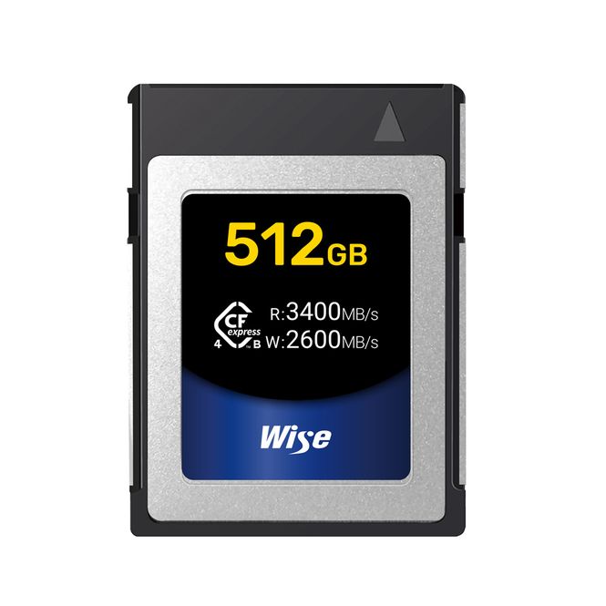 Hovedbilde Wise 512GB CFexpress 4.0 Type B 2600 MB/s