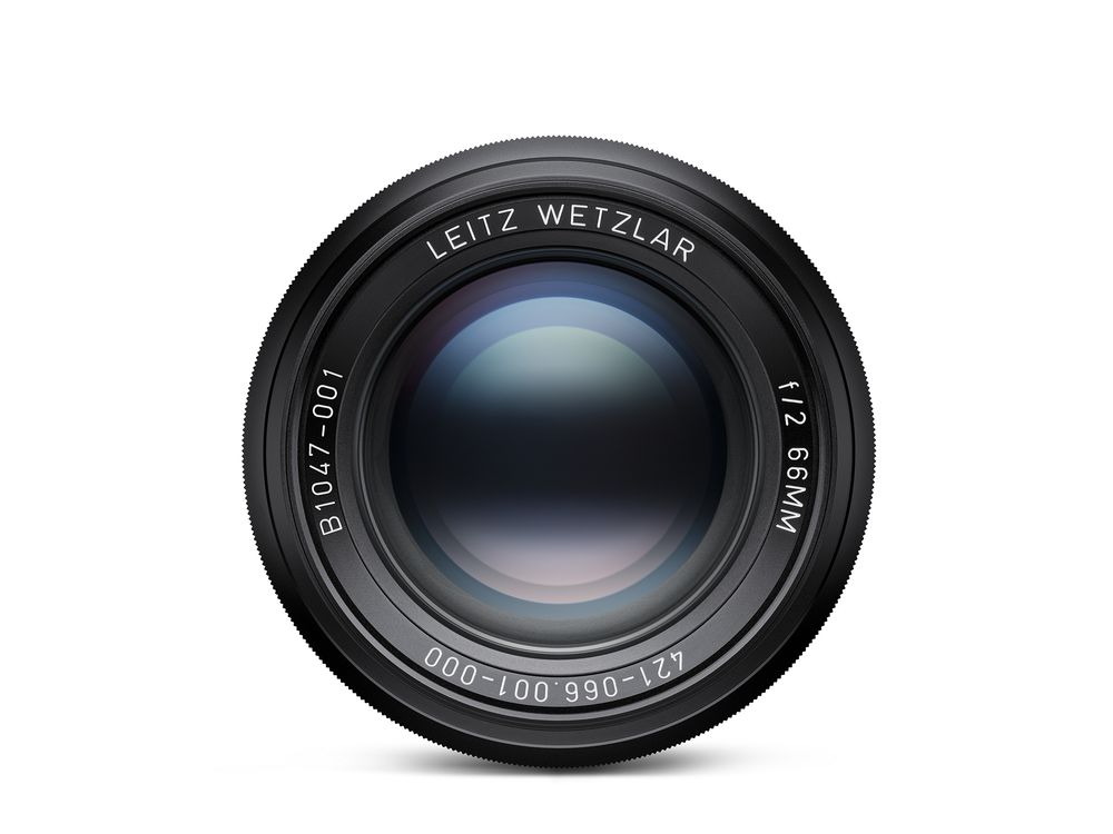 Leica Summicron-M 66 f/2, black anodized finish