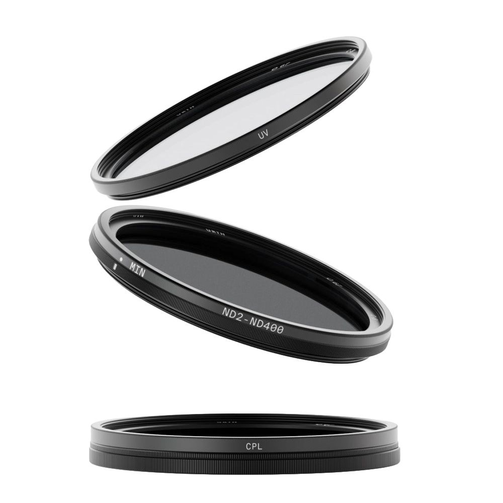 Urth 43mm UV, Circular Polarizing (CPL), ND2-400 Lens Filter Kit