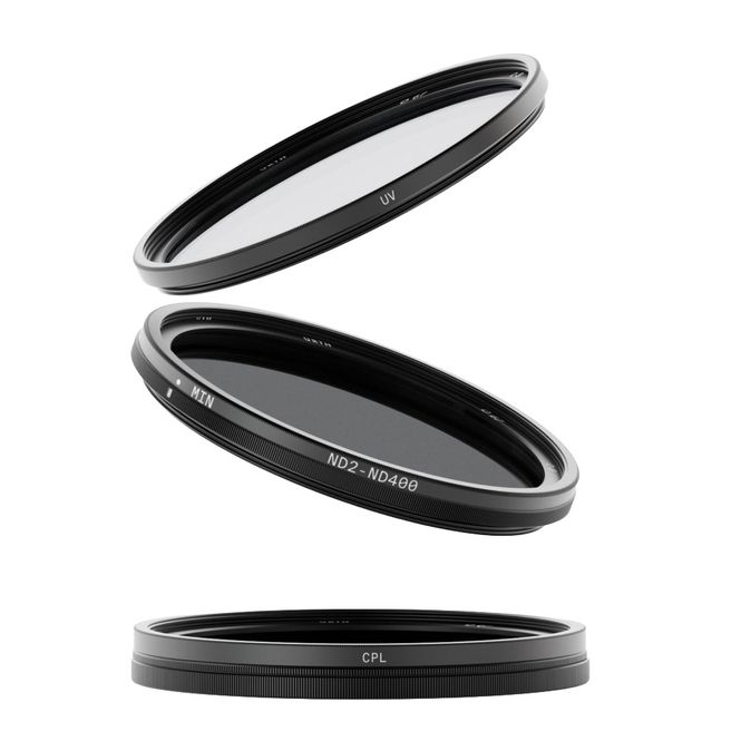 Hovedbilde Urth 43mm UV, Circular Polarizing (CPL), ND2-400 ...