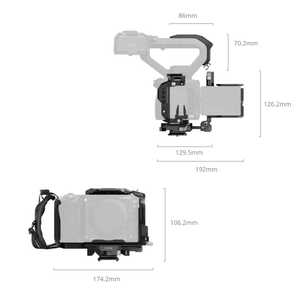 Hovedbilde SmallRig 5658 Cage Kit for Canon EOS C50 Advanced ...